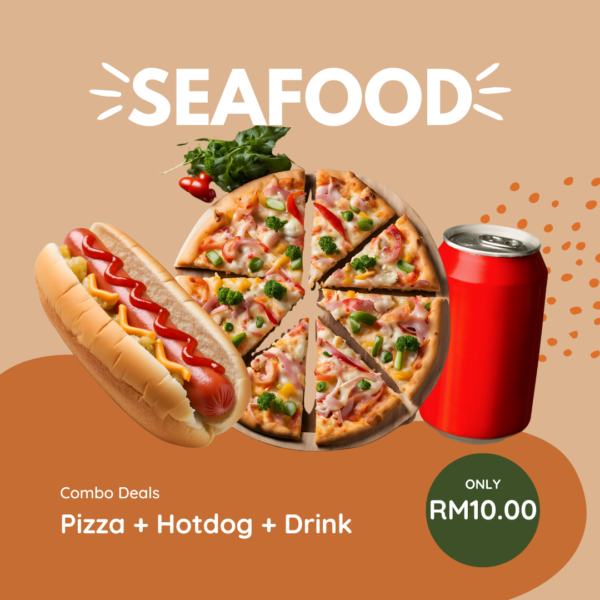 Seafood Mini Pizza Combo