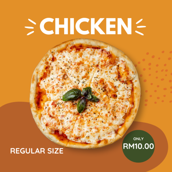 Regular Chicken Pizza