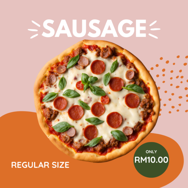 Sausage Regular Pizza